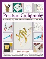 Practical calligraphy : 15 techniques, 24 practice exercises and 12 alphabets : all the basics shown step by step - equipment and materials, scriptwriting, embellishments and digital methods, with 600