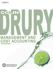 Cover of: Management and Cost Accounting by Colin Drury