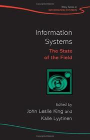 Information systems : the state of the field