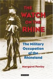 Cover of: The Watch on the Rhine by Margaret Pawley
