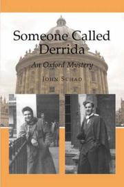 Someone called Derrida : an Oxford mystery