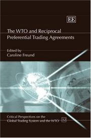 The WTO and reciprocal preferential trading agreements