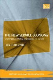 The new service economy : challenges and policy implications for Europe