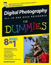 Digital photography : all-in-one desk reference for dummies