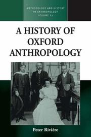 A history of Oxford anthropology