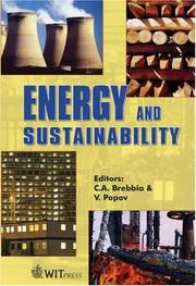 Energy and sustainability