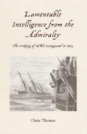 Lamentable intelligence from the Admiralty : [the sinking of HMS Vanguard in 1875]