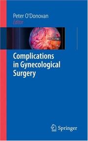 Complications in gynaecological surgery