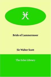 Cover of: Bride of Lammermoor by Sir Walter Scott