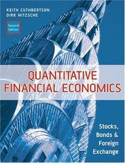 Quantitative financial economics : stocks, bonds and foreign exchange