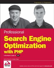 Professional search engine optimization with PHP : a developer's guide to SEO