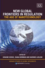 Cover of: NEW GLOBAL FRONTIERS IN REGULATION by Graeme A. Hodge