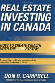 Real Estate Investing in Canada by Don R. Campbell