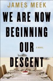 Cover of: We Are Now Beginning Our Descent: A Novel
