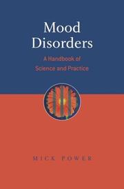 Mood disorders : a handbook of science and practice