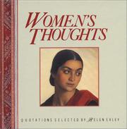 Cover of: Women's Thoughts: Quotations Selected by Helen Exley (Mini Square Books) (Mini Square Books)