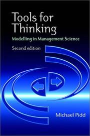 Cover of: Tools for Thinking by Michael Pidd