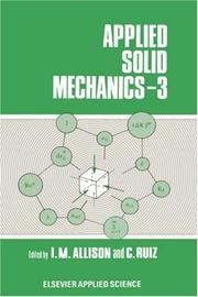 Applied solid mechanics-3