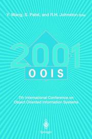 OOIS 2001 : 7th International Conference on Object Oriented Information Systems 27-29 August 2001, Calgary, Canada : proceedings