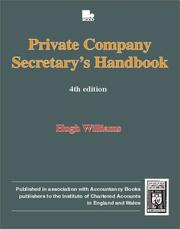 Private company secretary's manual