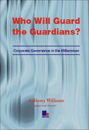 Who will guard the guardians? : corporate governance in the millennium