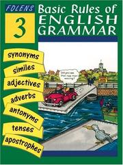 Basic rules of grammar