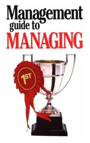 Cover of: The Management Guide to Managing