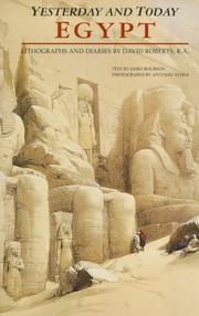 Egypt : yesterday and today : lithographs