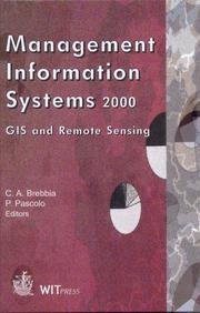 Cover of: Management Information Systems 2000 : GIS and Remote Sensing (Management Information Systems)