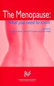 The menopause : what you need to know