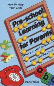 Pre-school learning for parents