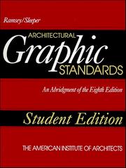 Archirectural graphic standards