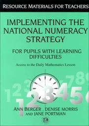 Implementing the National Numeracy Strategy for pupils with learning difficulties : access to the daily mathematics lesson