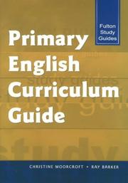Primary English curriculum guide