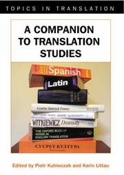 A companion to translation studies