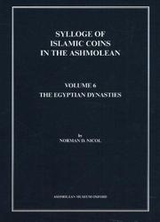 Sylloge of Islamic coins in the Ashmolean