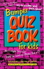 Bumper quiz book for kids