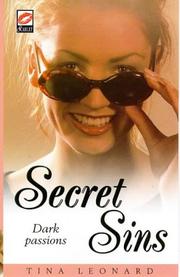 Cover of: Secret Sins (Scarlet)