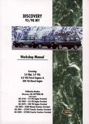 Discovery workshop manual : 1995, 1996, 1997 & 1998 model years