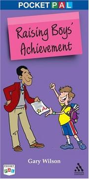 Cover of: Raising Boys' Achievement: Raising Boys' Achievement (Pocket Pal)