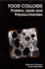 Cover of: Food Colloids: Proteins, Lipids and Polysaccharides