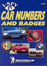 I spy car numbers and badges