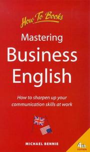 Mastering business English : how to improve your business communication skills