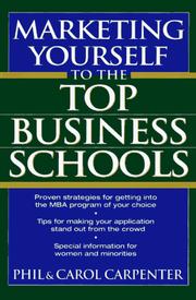 Marketing yourself to the top business schools