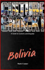 Cover of: Culture Shock! Bolivia (Culture Shock!)
