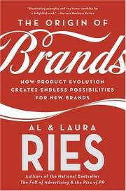 Cover of: The Origin of Brands: How Product Evolution Creates Endless Possibilities for New Brands