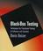 Cover of: Black-box testing