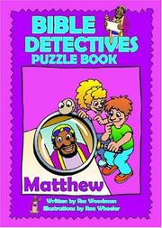 Cover of: Bible Detectives- Matthew (Bible Detectives, 1)