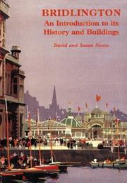 Bridlington : an introduction to its history and buildings