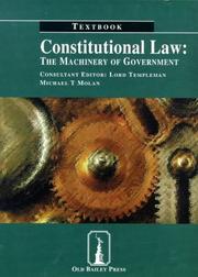 Constitutional law : the machinery of government